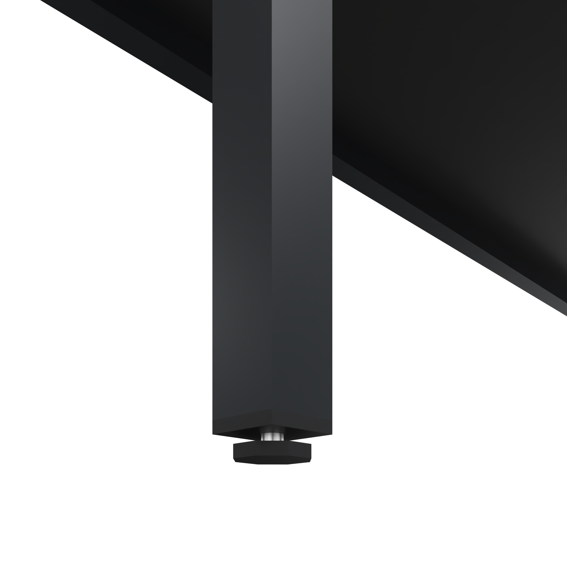 C+P Garderobenbank Solid HPL, 1716x1500x770mm, 7021/VK008