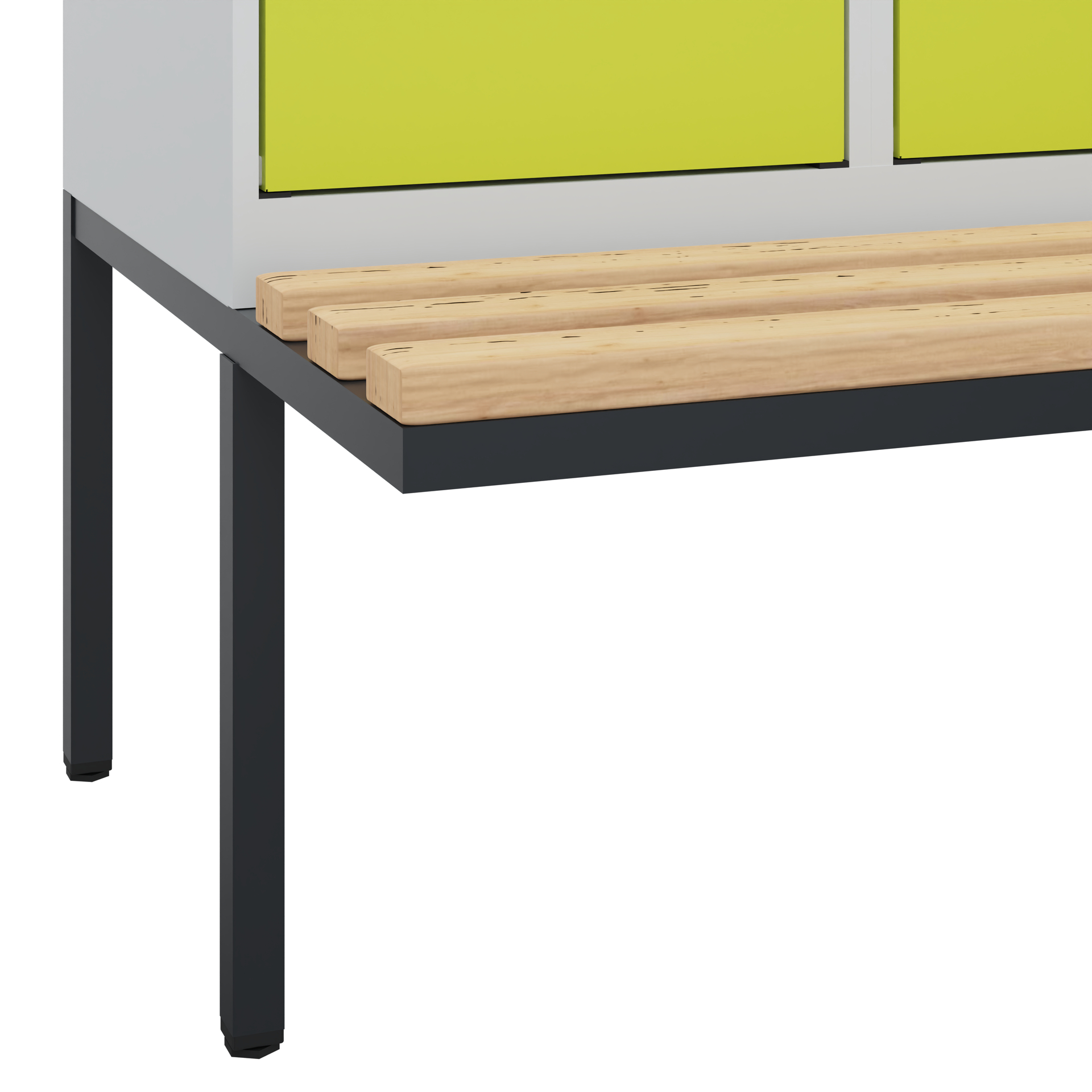 C+P PSA Doppel-Spind Evolo PLUS, Bank, 2 Abteile, 