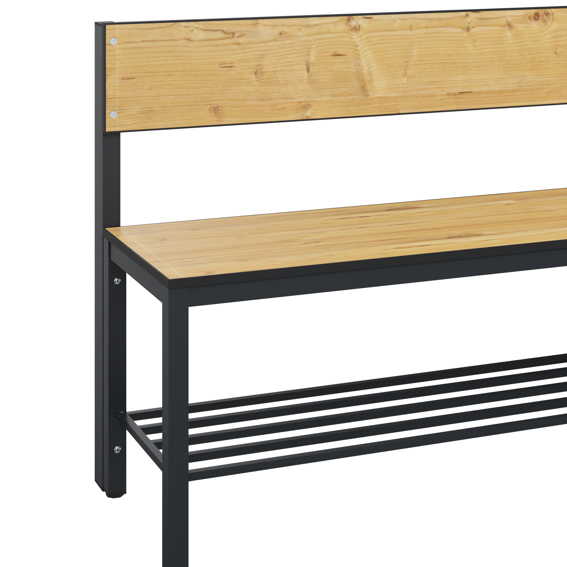 C+P Sitzbank Solid HPL, 774x2000x412mm, 7021/VK039