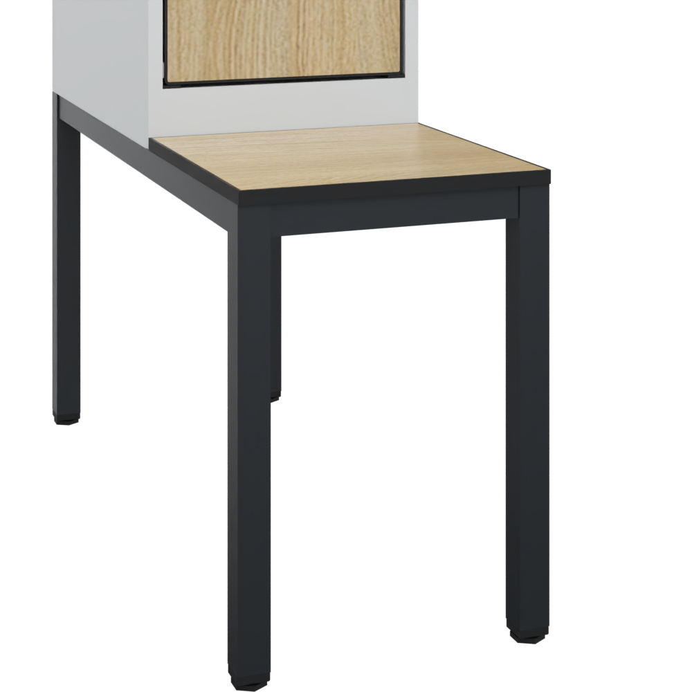 C+P Spind Evolo PLUS, Bank, 1 Abteil, 1950x300x815mm