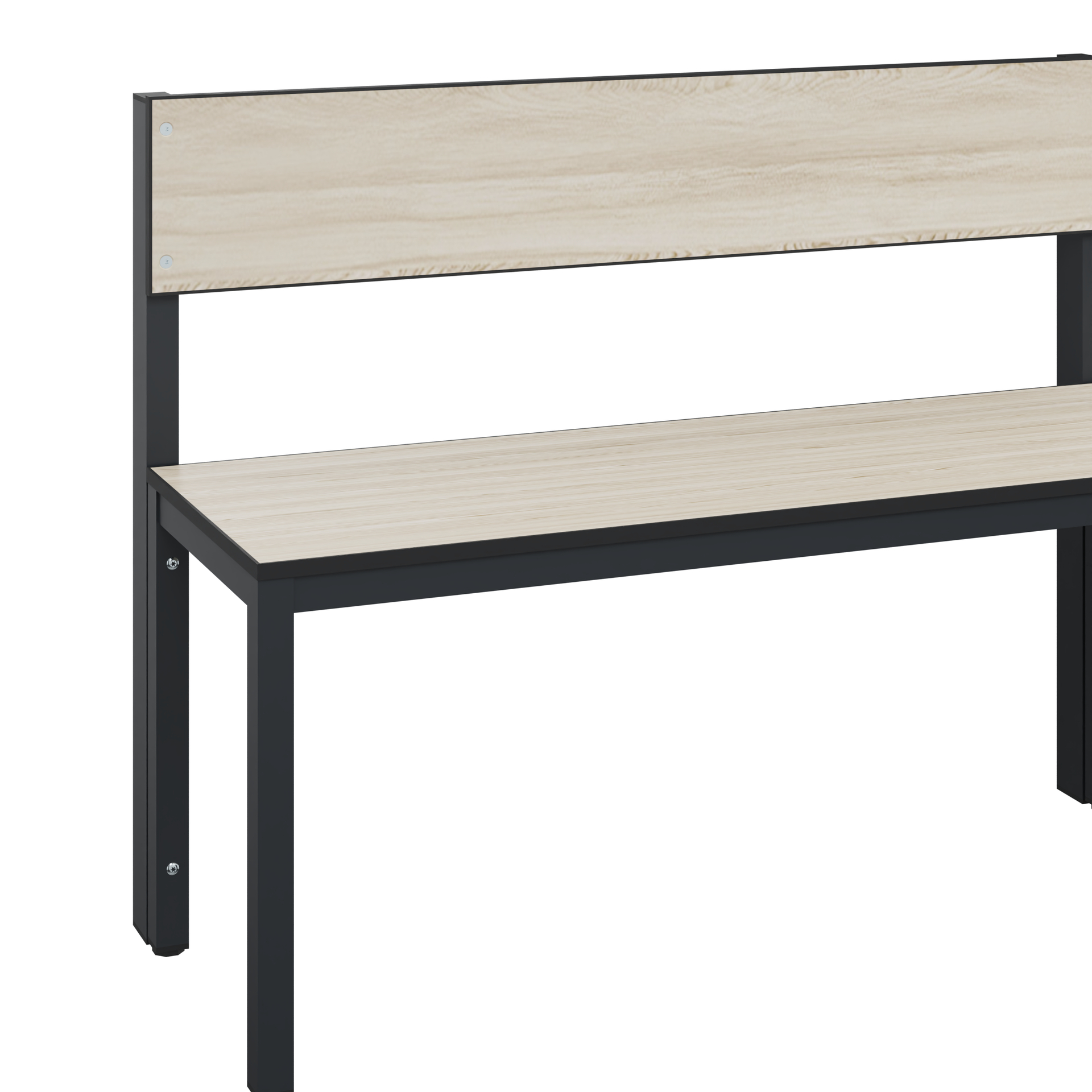 C+P Sitzbank Solid HPL, 774x2000x412mm, 7021/VK031