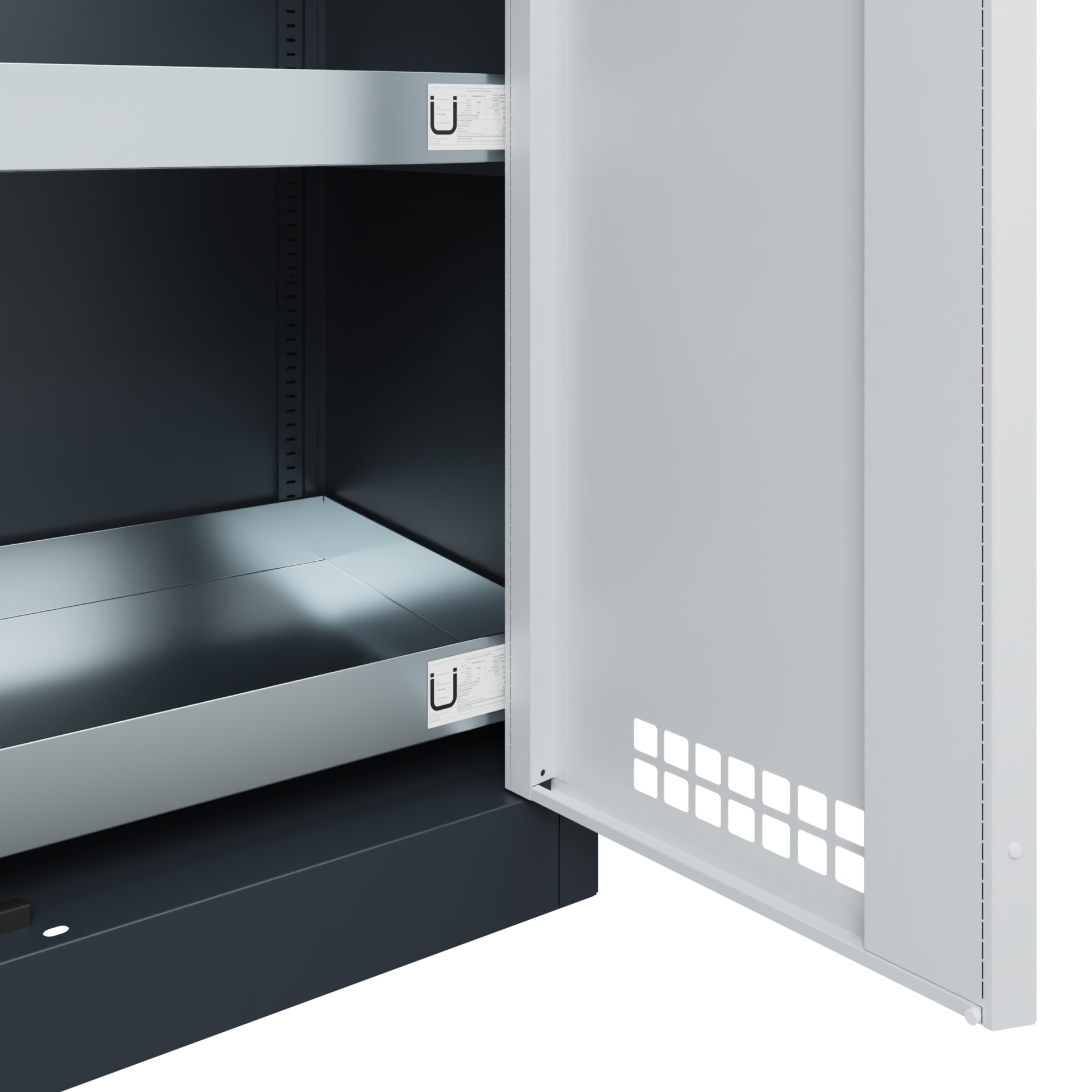 C+P Umweltschrank, Acurado, 1000x500x500mm, 7016/7035
