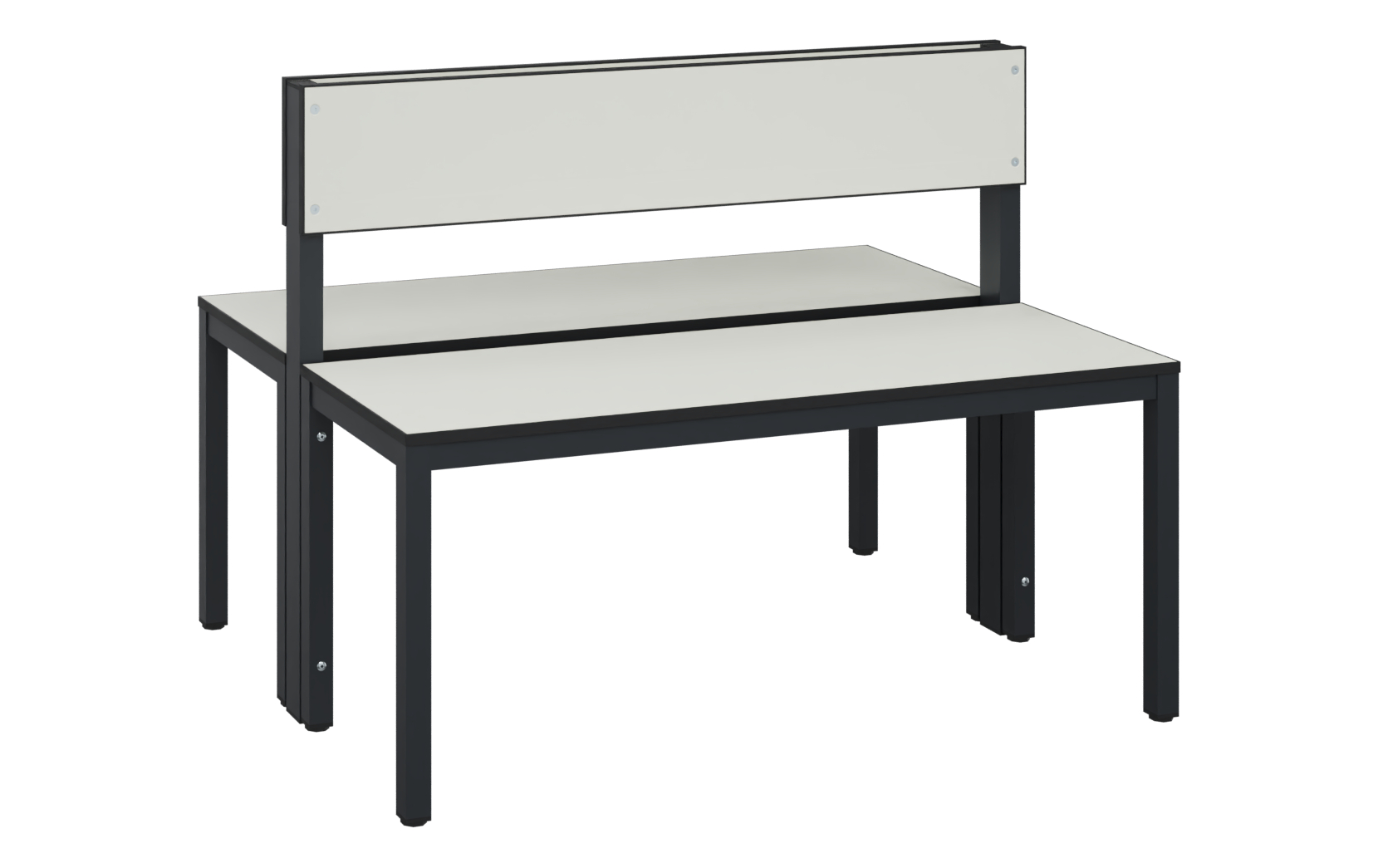 C+P Sitzbank Solid HPL, 774x1000x770mm, 7021/VK741