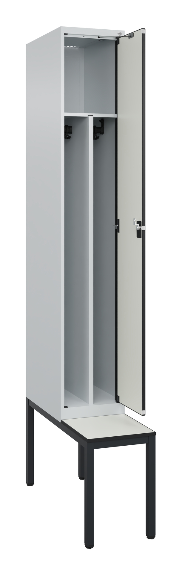 C+P Spind Evolo PLUS, Bank, 1 Abteil, 2120x300x815mm