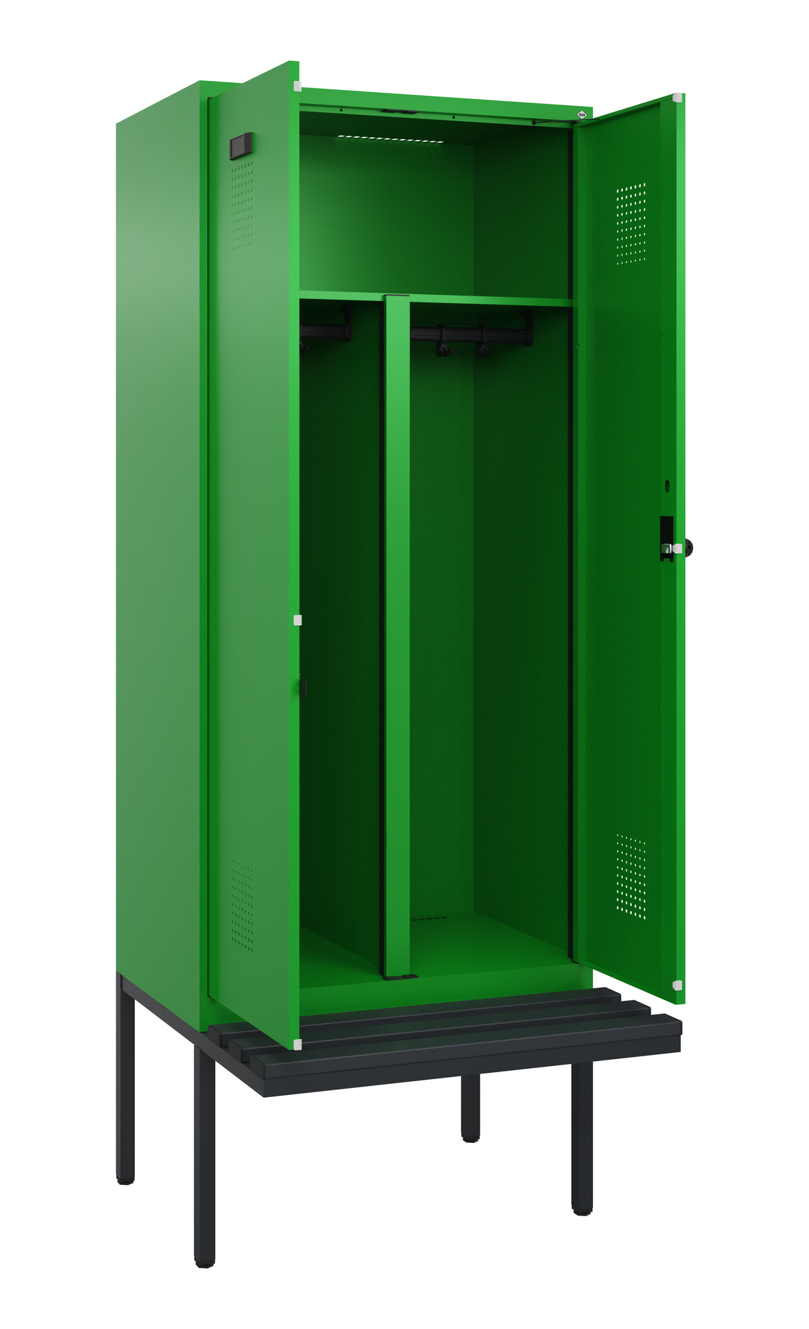 C+P PSA Doppel-Spind Evolo PLUS, Bank, 2 Abteile, 