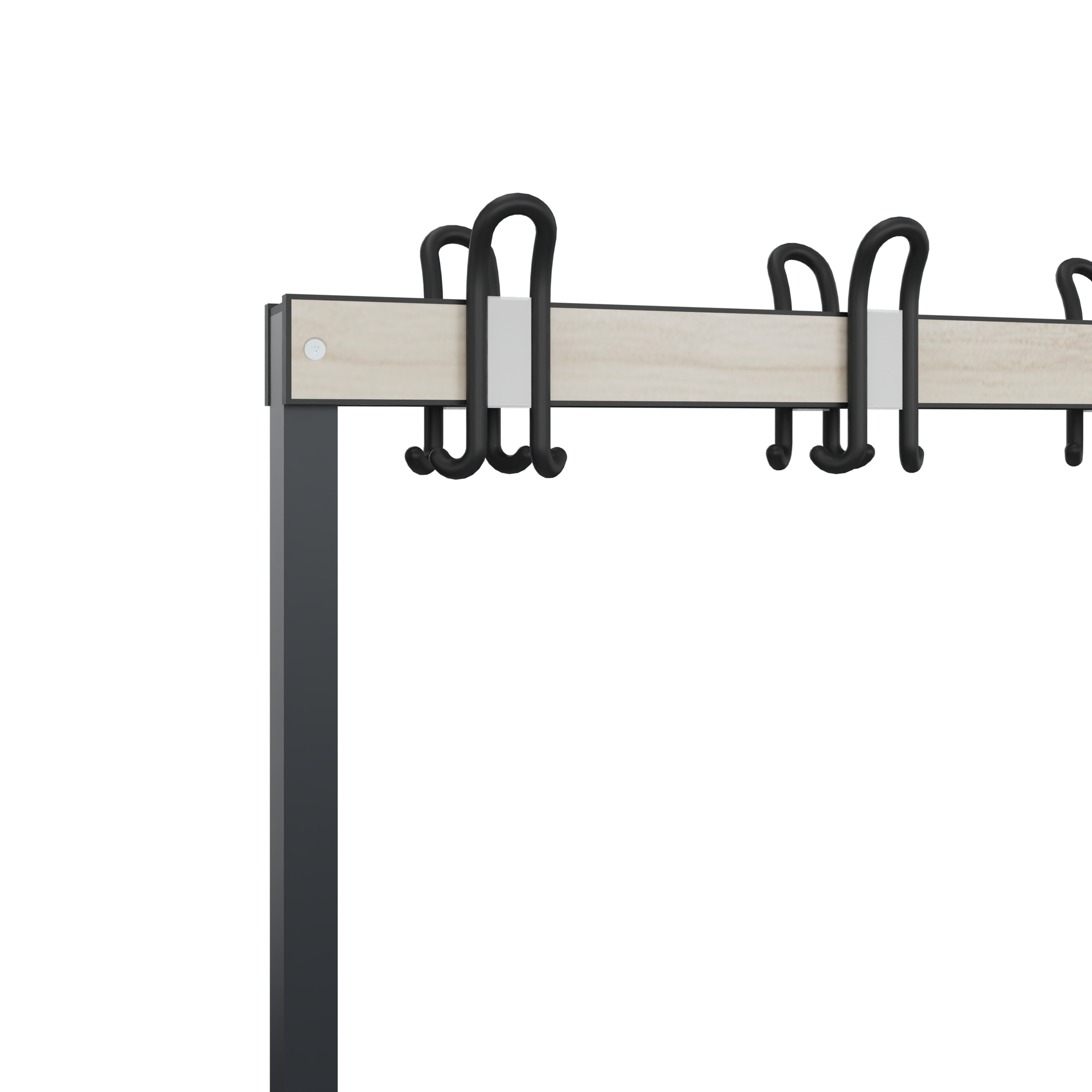 C+P Garderobenteil, 1716x2000x98mm, 7021/VK031