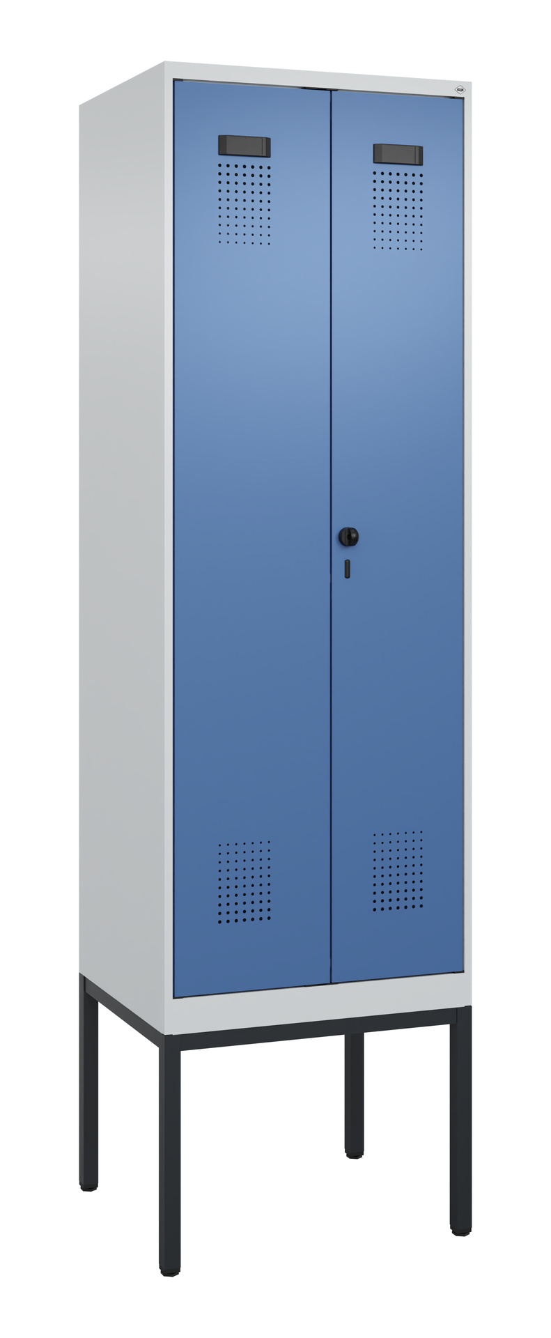 C+P PSA Doppel-Spind Evolo PLUS, Gestell, 2 Abteil