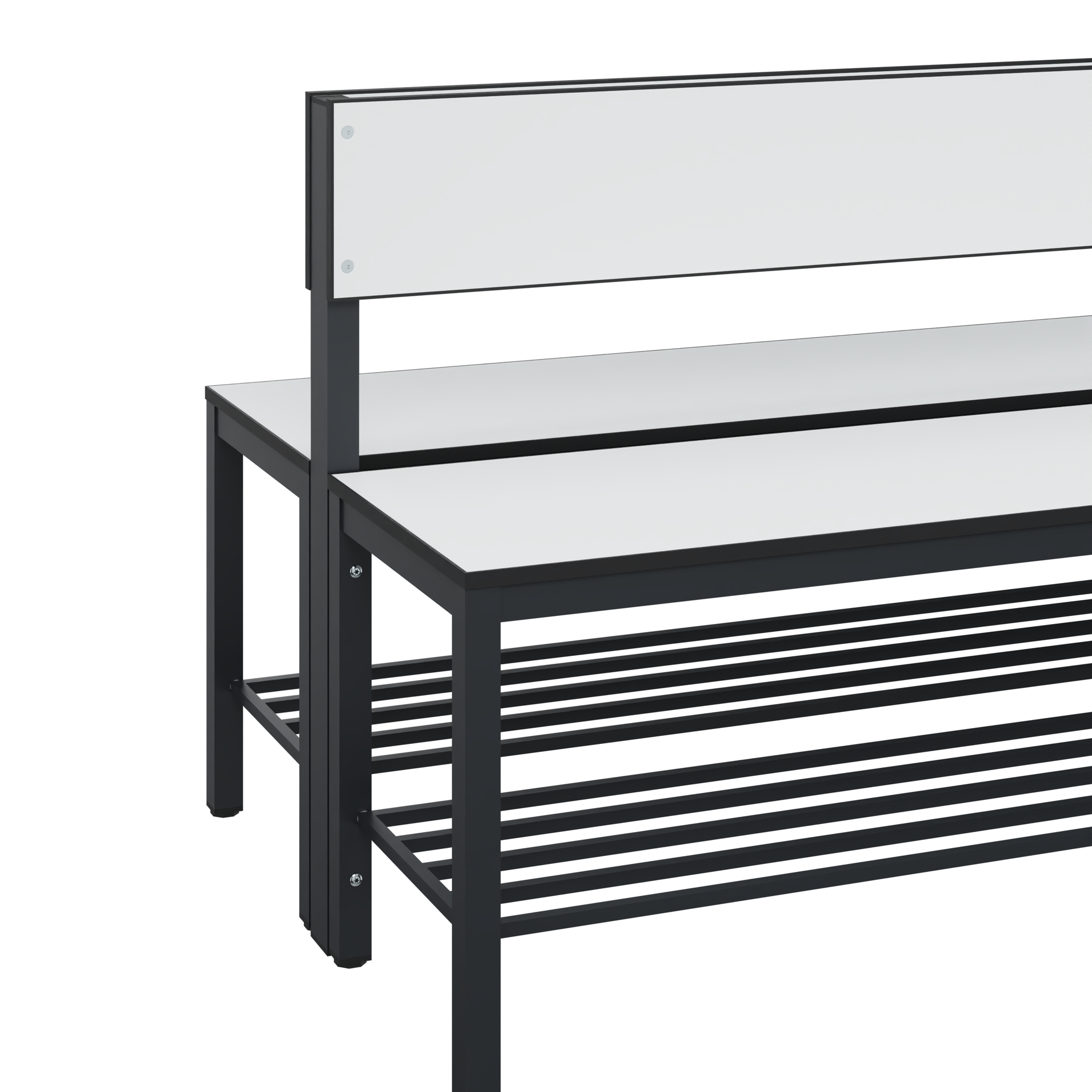 C+P Sitzbank Solid HPL, 774x1500x770mm, 7021/VK001
