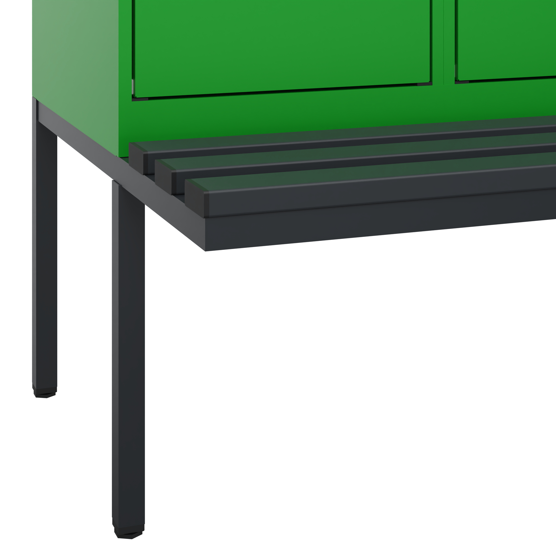 C+P PSA Doppel-Spind Evolo PLUS, Bank, 2 Abteile, 