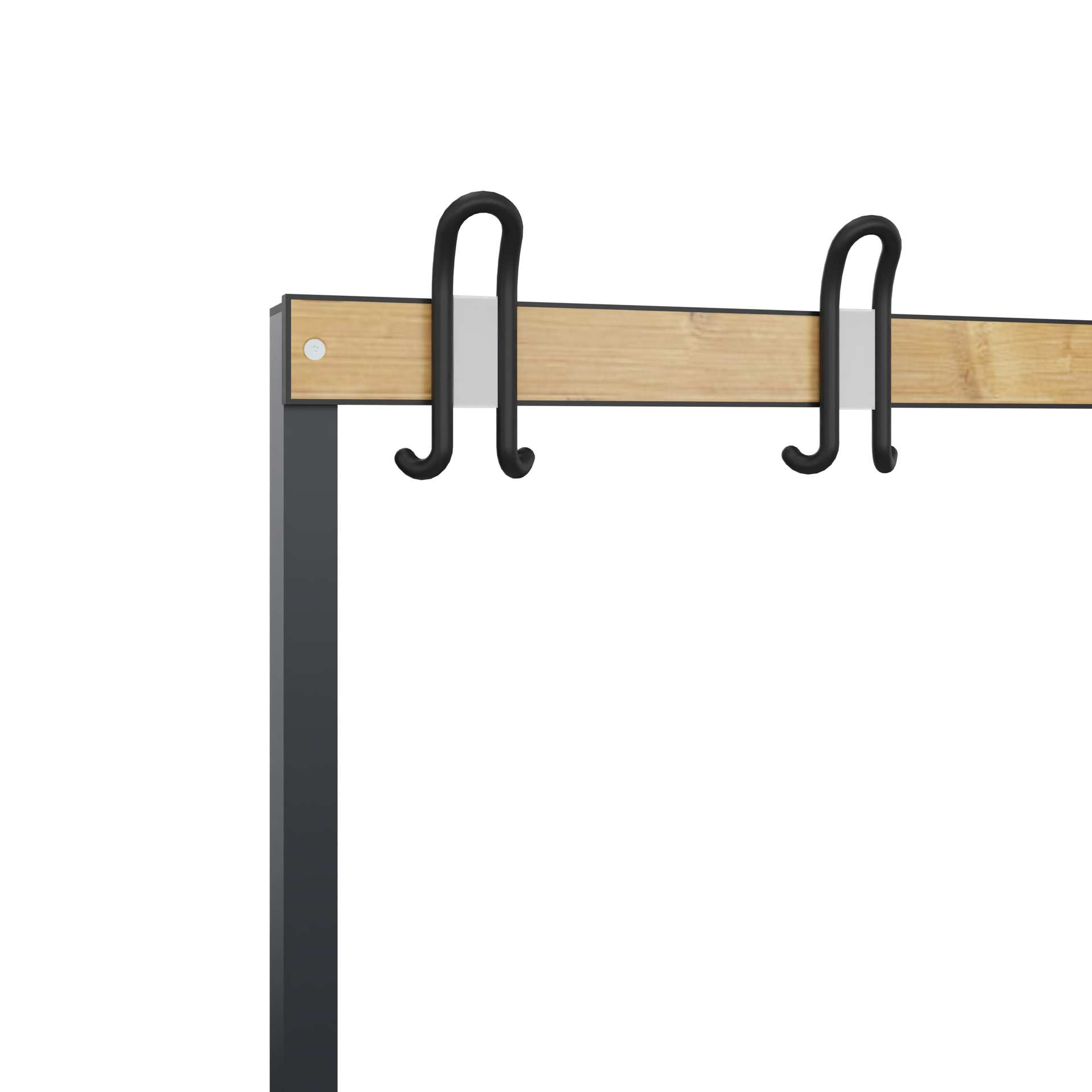 C+P Garderobenteil, 1716x2000x144mm, 7021/VK039