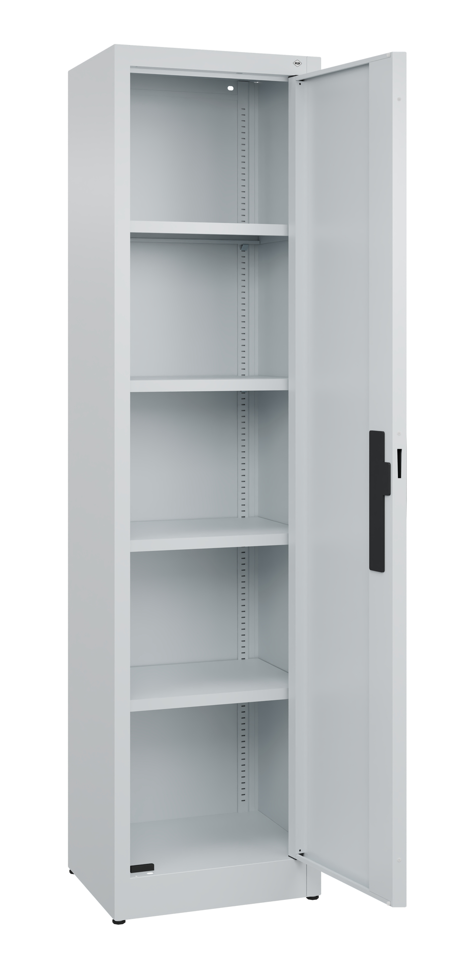 C+P Büroschrank Acurado, 1950x500x400mm, 7035/5012