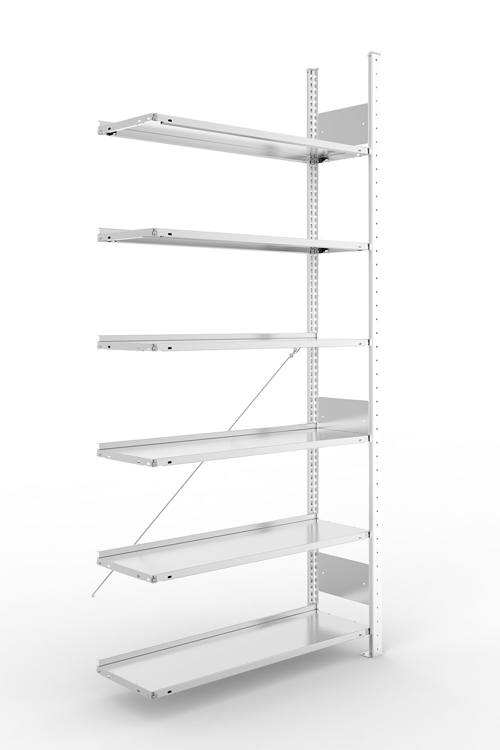 C+P Étagère pour classeurs Profi, 2200x1000x300mm