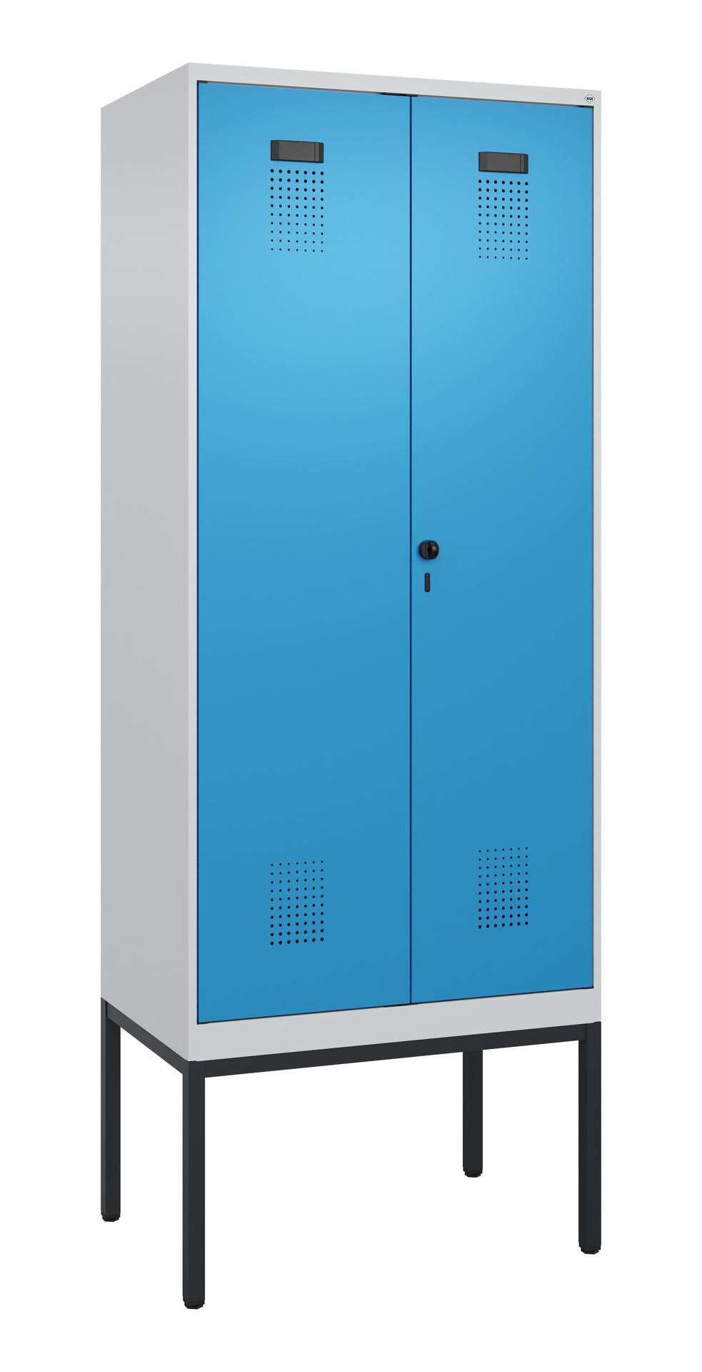 C+P PSA Doppel-Spind Evolo PLUS, Gestell, 2 Abteil