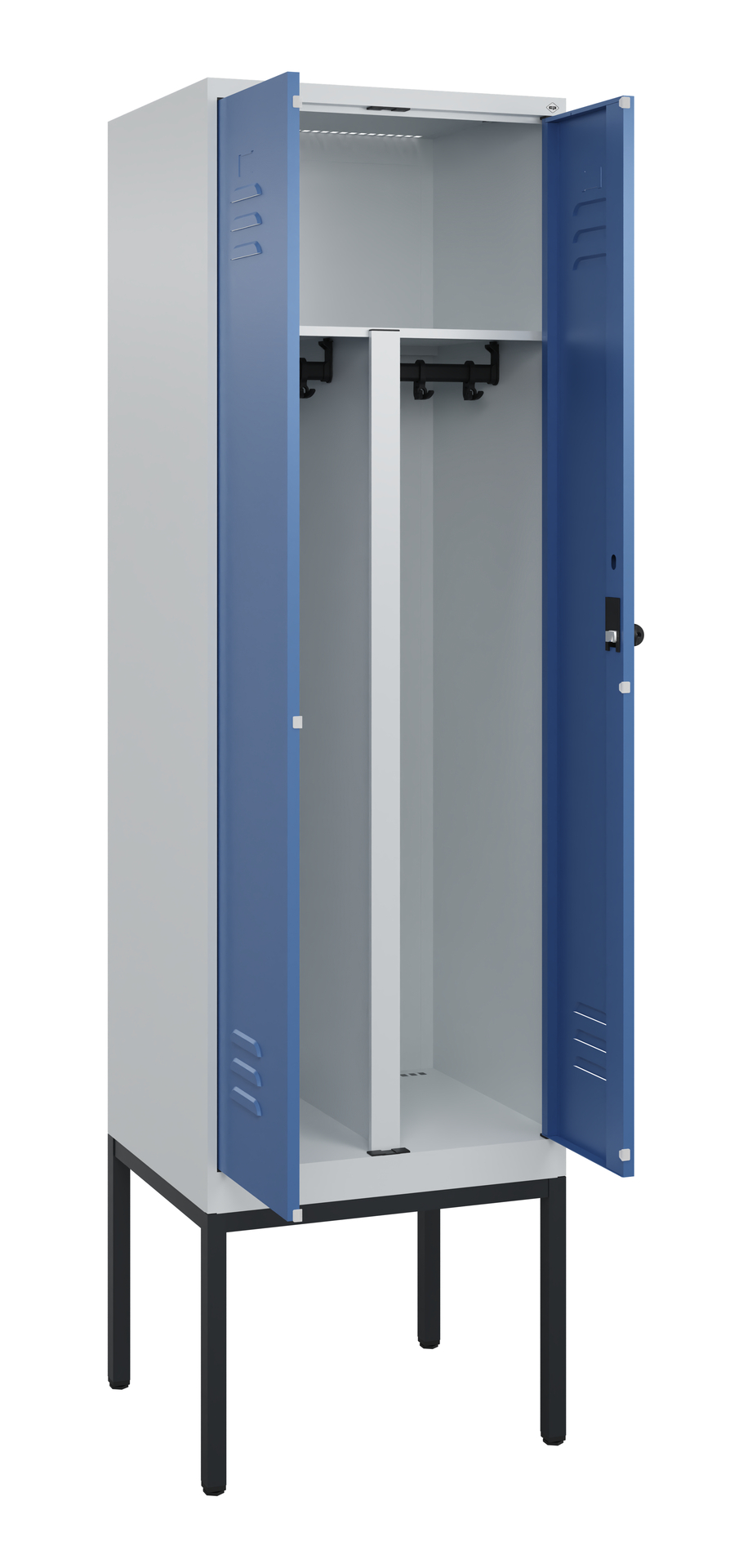 C+P PSA Schwarz-Weiß-Spind