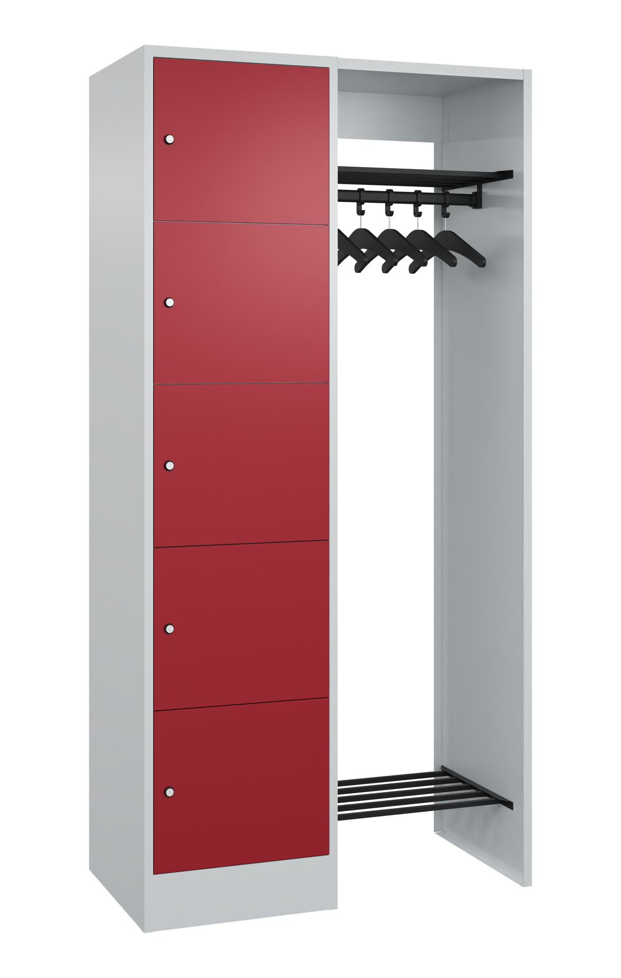 C+P Offene Garderobe Vesto, H1950xB960xT480mm