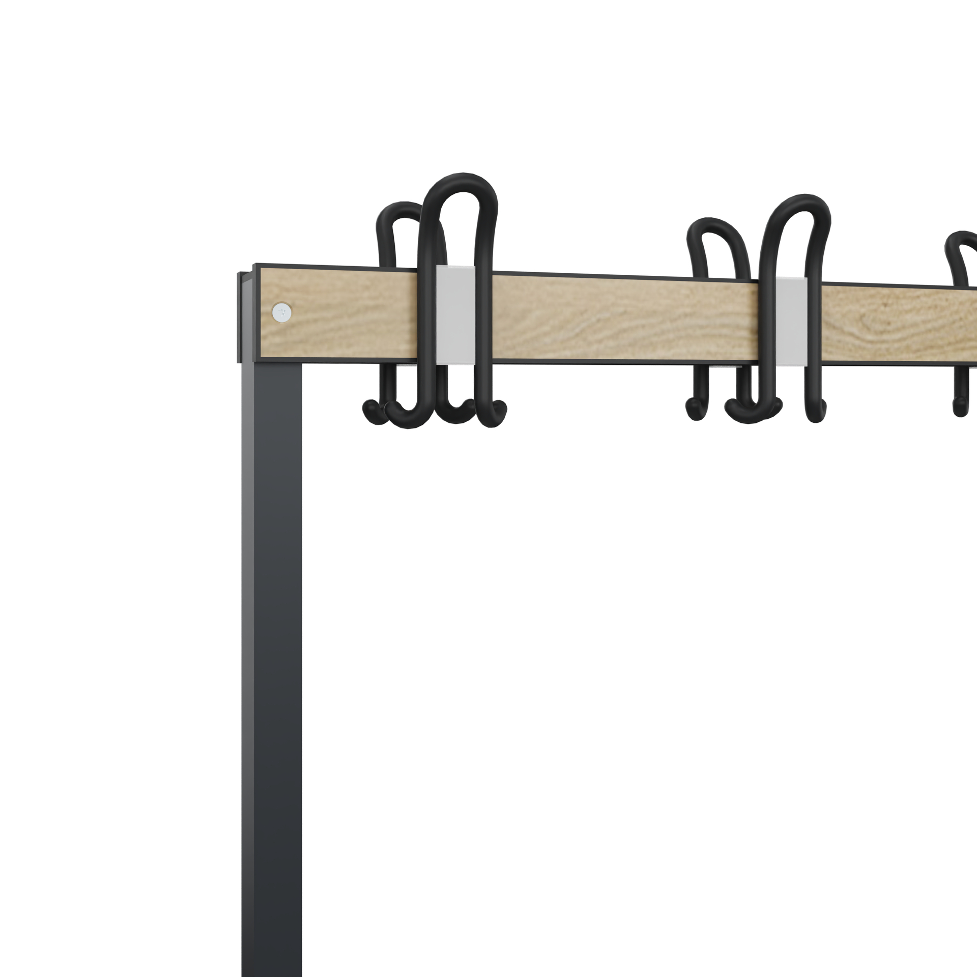 C+P Garderobenteil, 1716x1500x98mm, 7021/VK032