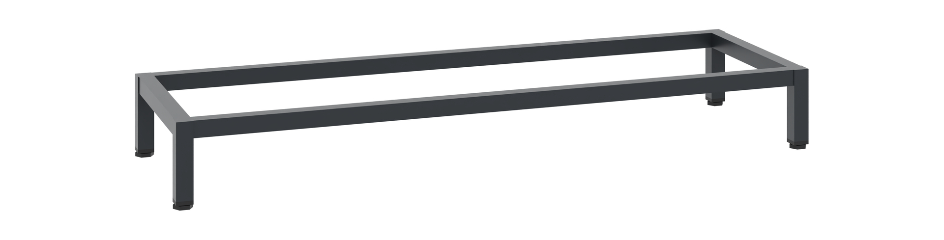 C+P Untergestell aus stabilem Vierkant-Stahlrohr 3