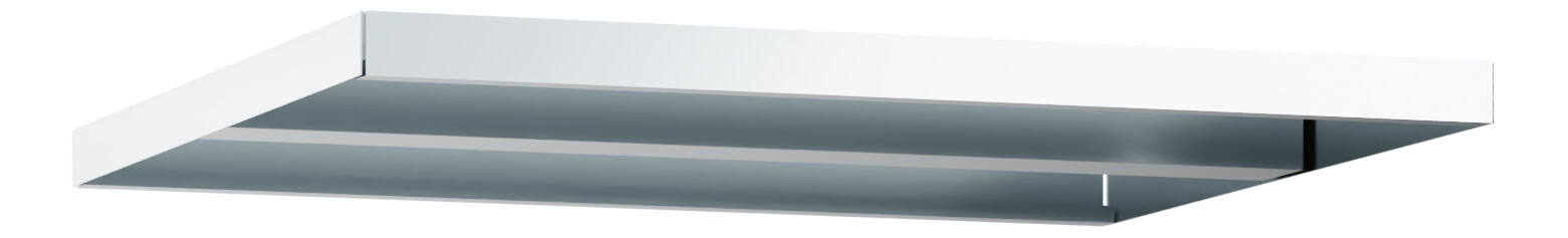 C+P Einlegeboden verzinkt, verstärkt, Last 110 kg Acurado, 26x495x457mm