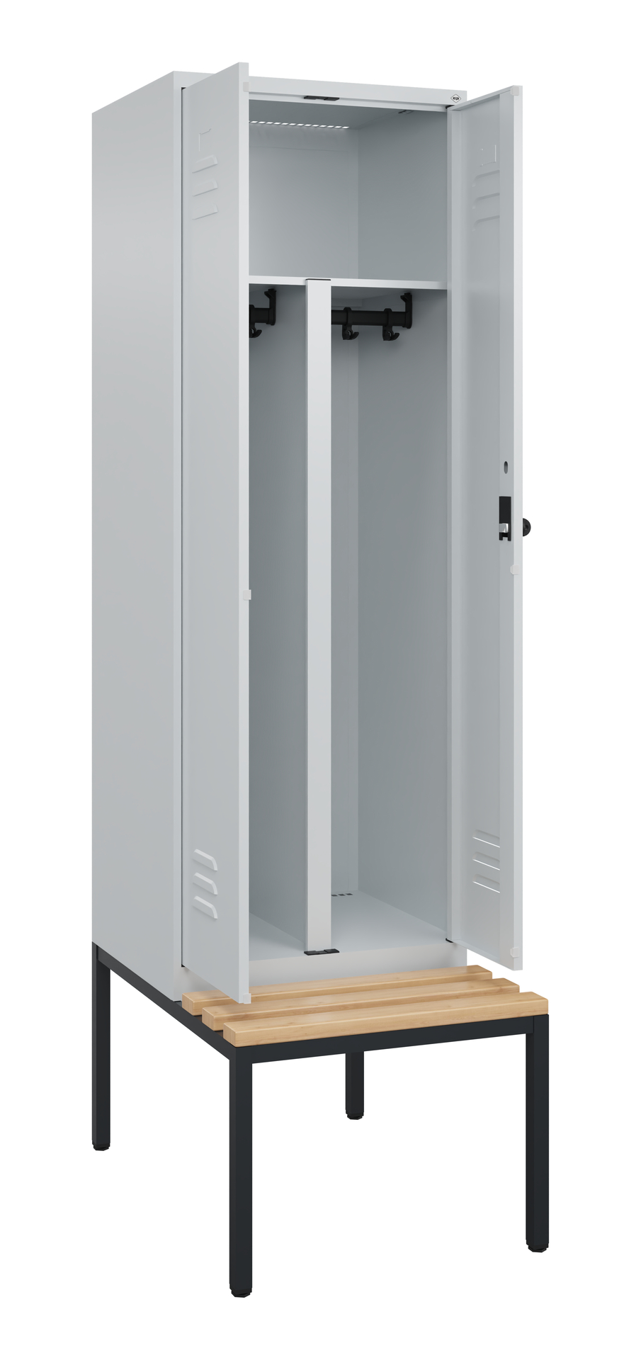 C+P PSA Schwarz-Weiß-Spind