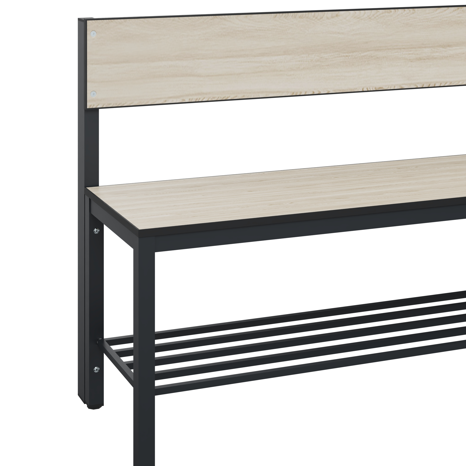 C+P Sitzbank Solid HPL, 774x1500x412mm, 7021/VK031