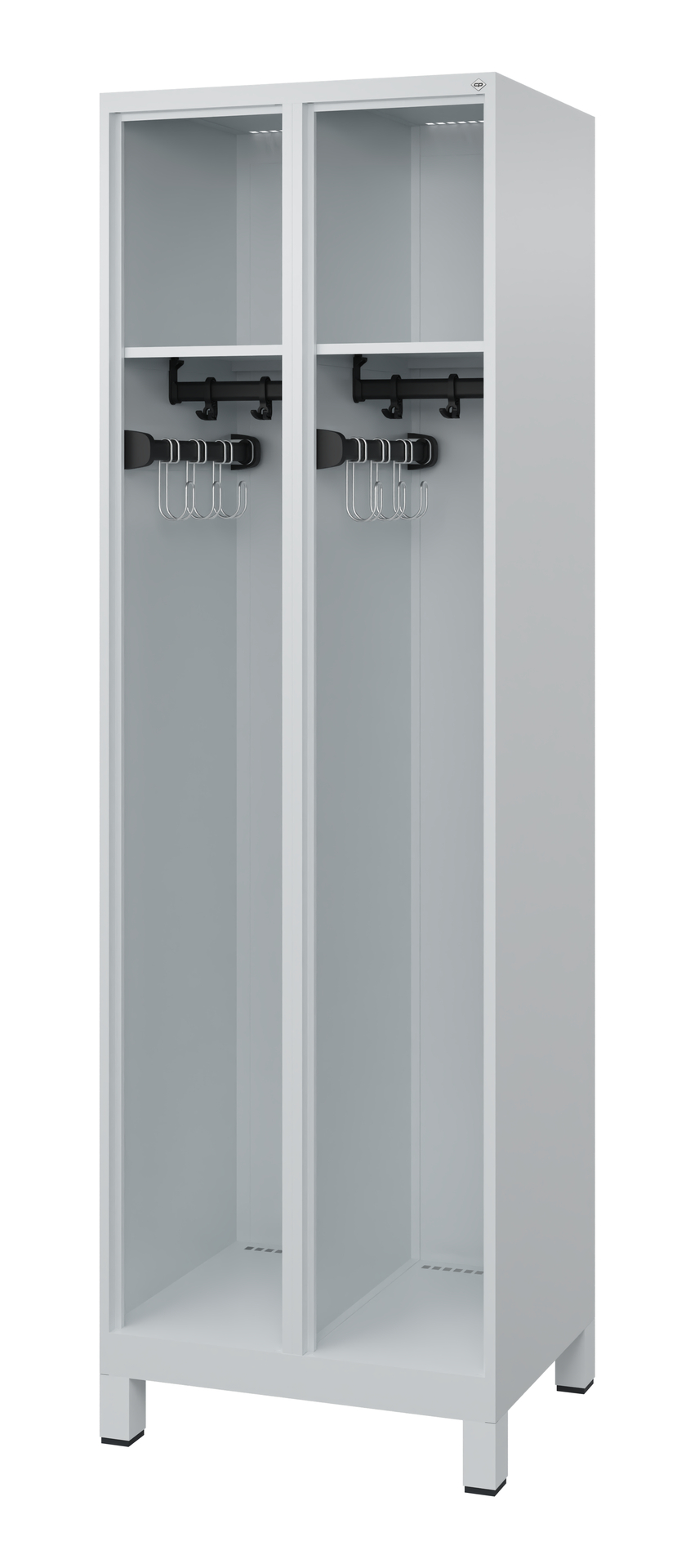 C+P Feuerwehrspind Expert, 2 Abteile, 1850x600x500