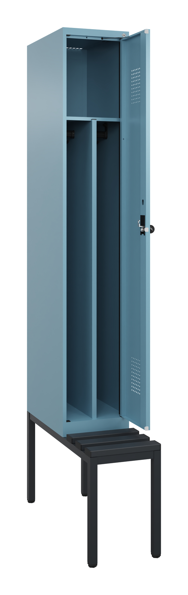 C+P Spind Evolo PLUS, Bank, 1 Abteil, 2120x300x815