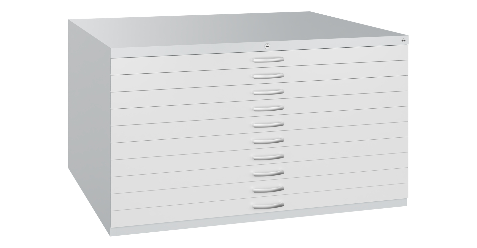 C+P Planschrank Planus, 760x1350x960mm, 7035/7035