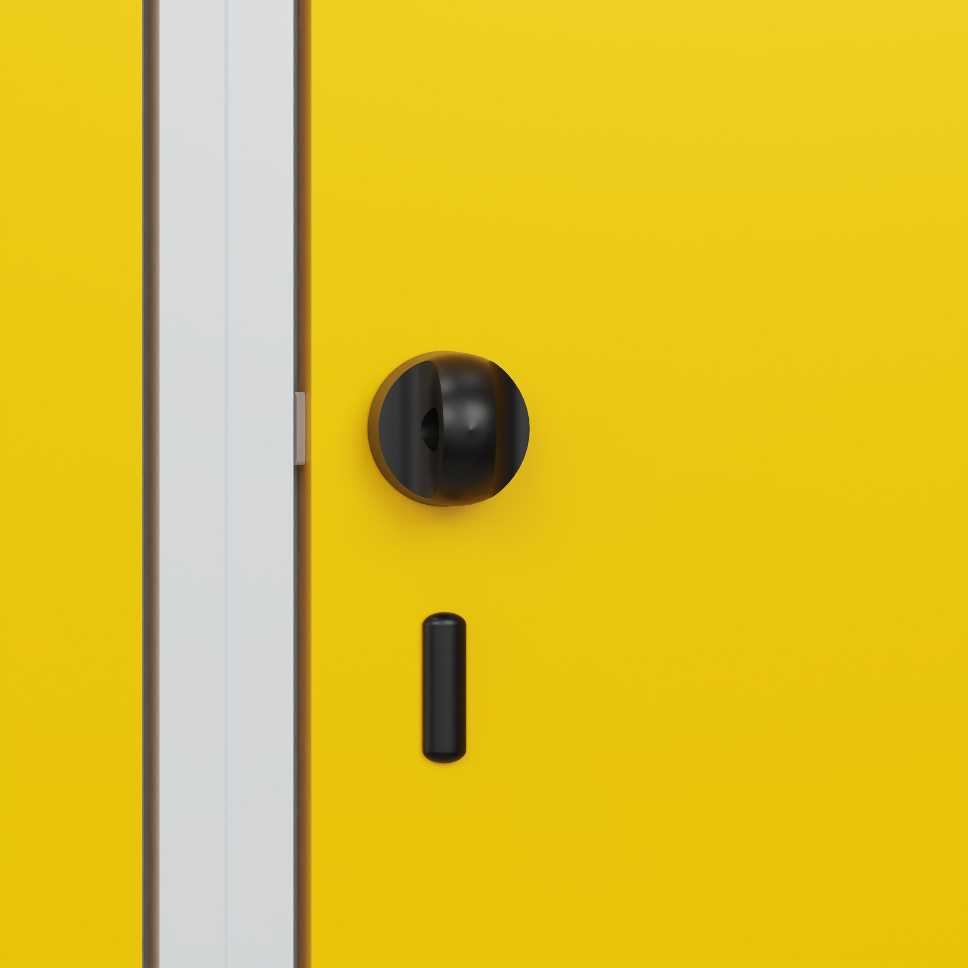 C+P PSA Schwarz-Weiß-Spind Evolo PLUS, Bank, 2 Abteile, 2120x600x815mm