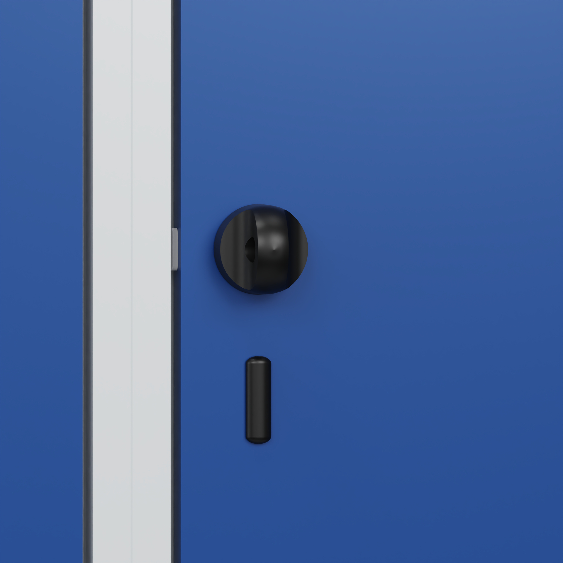 C+P Schwarz-Weiß-Spind Evolo PLUS, Gestell, 2 Abte