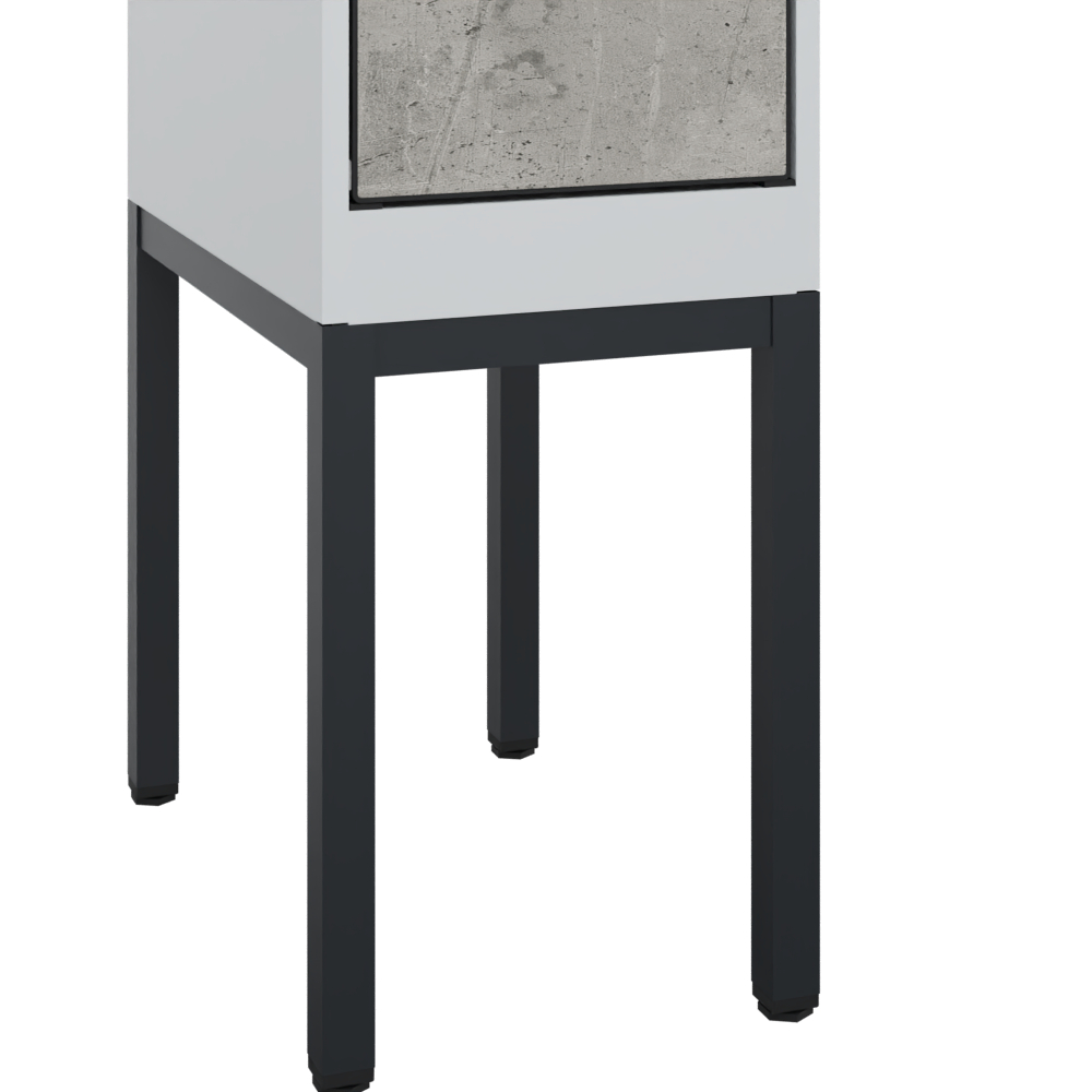 C+P Z-Spind Evolo PLUS, Gestell, 2 F�cher, 2120x300x500mm