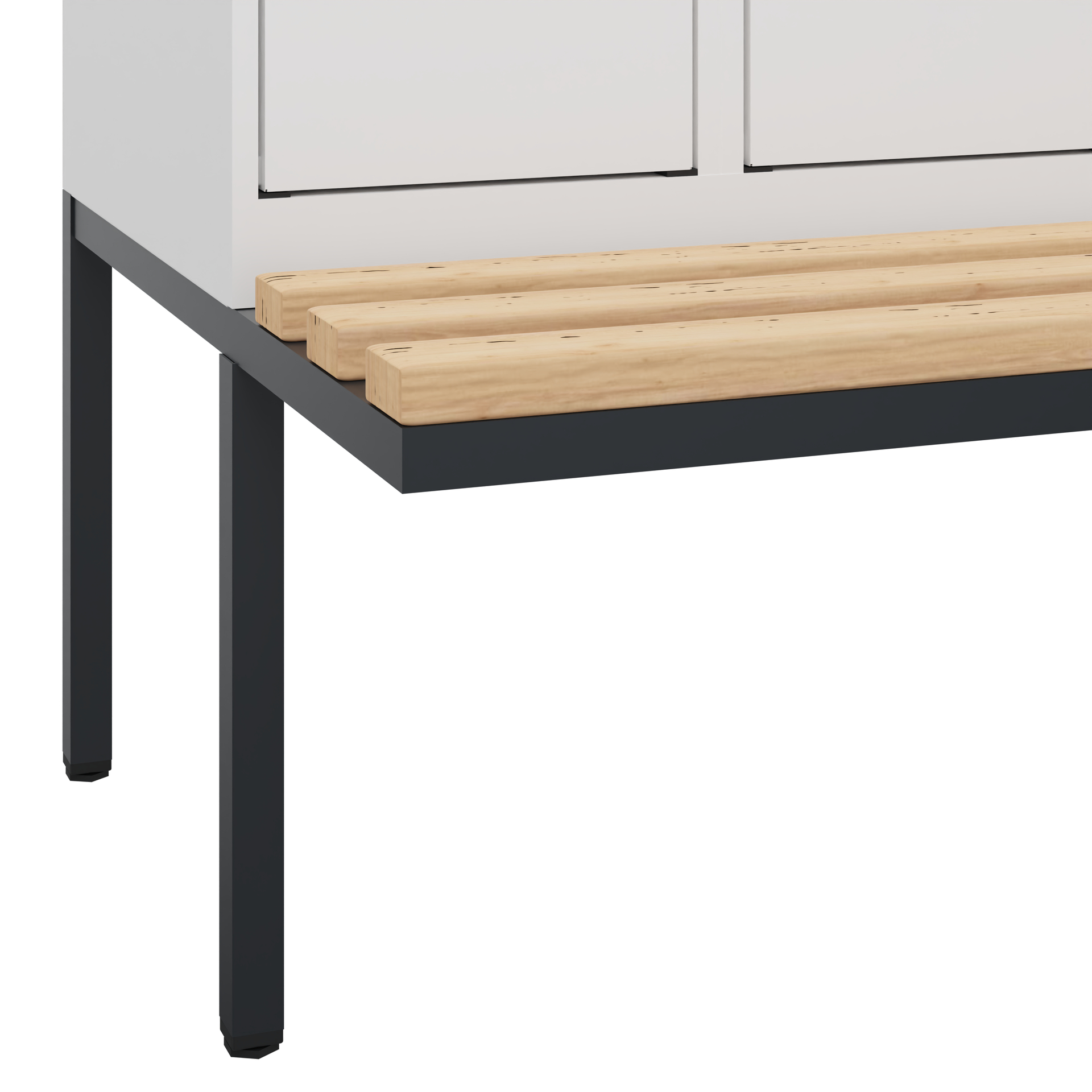 C+P PSA Doppel-Spind Evolo PLUS, Bank, 2 Abteile, 
