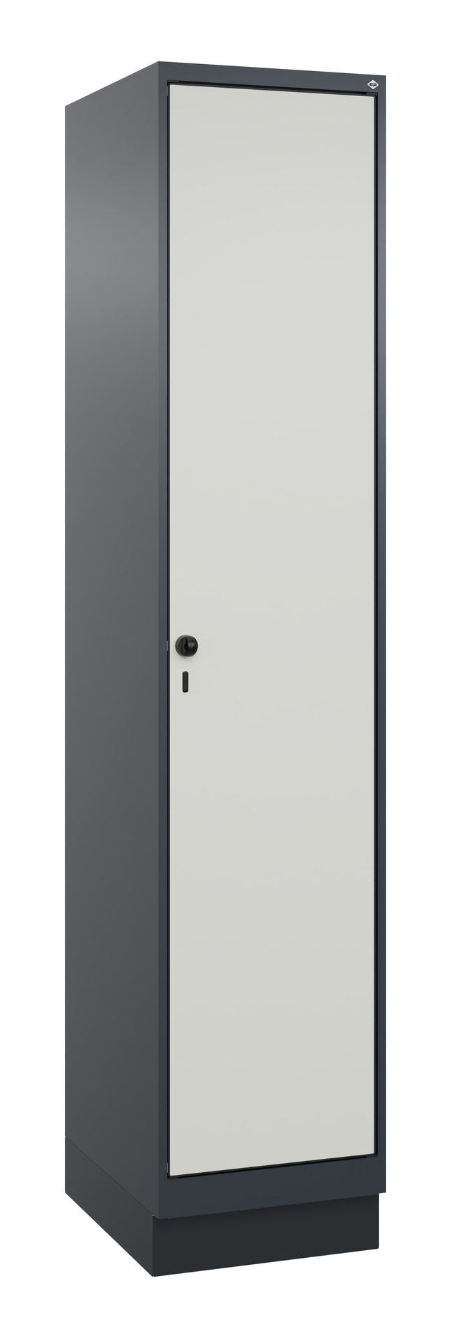 C+P Spind Evolo PLUS, Sockel, 1 Abteil, 1950x400x500mm