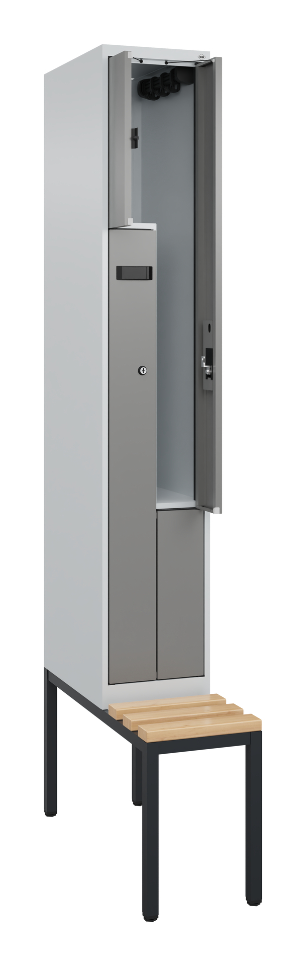 C+P Vestiaire type Z, série Evolo PLUS, banc