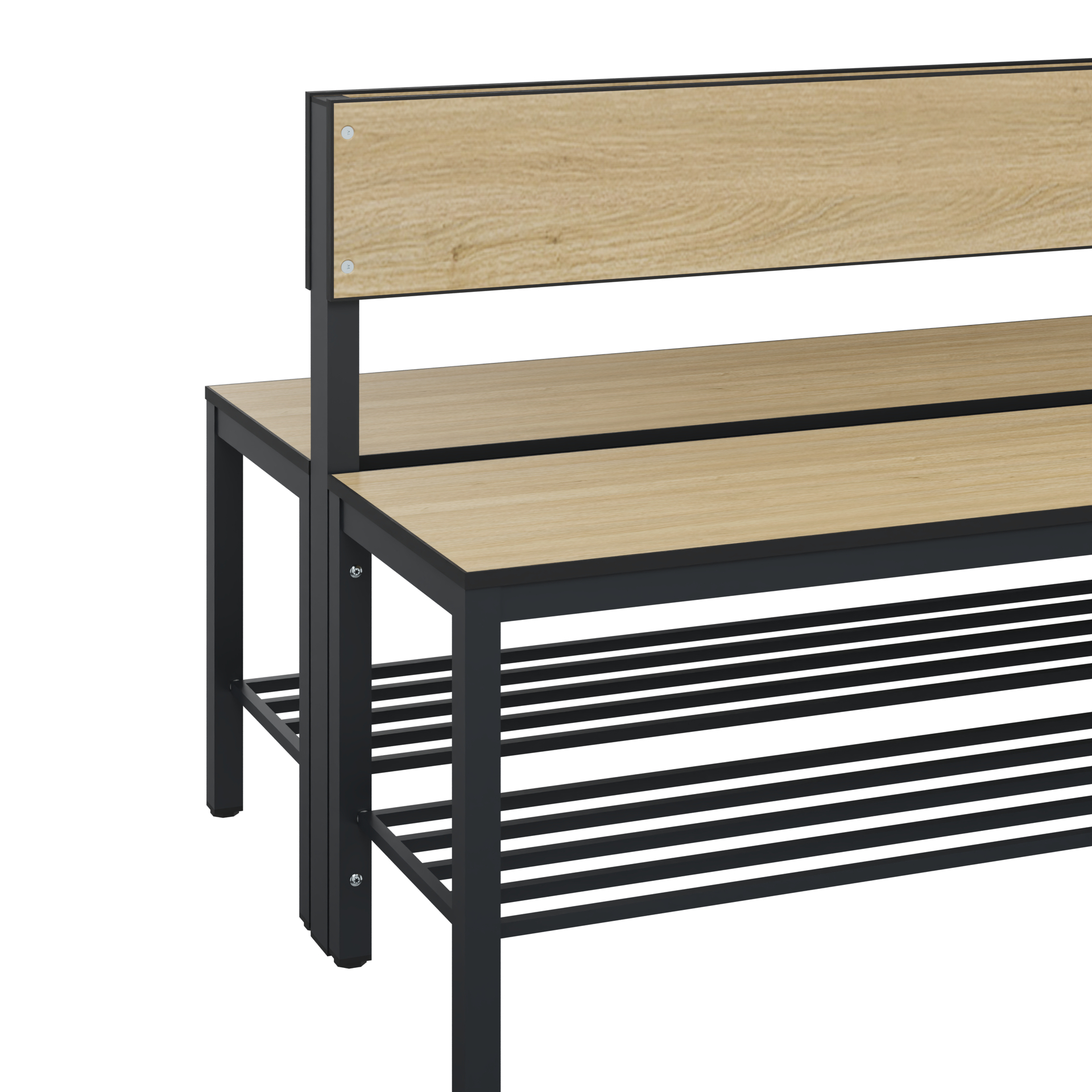 C+P Sitzbank Solid HPL, 774x1500x770mm, 7021/VK032