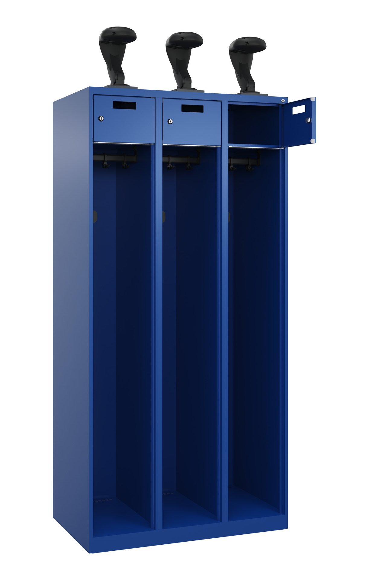 C+P Feuerwehrspind Praktus, 3 Abteile, 1850x900x50