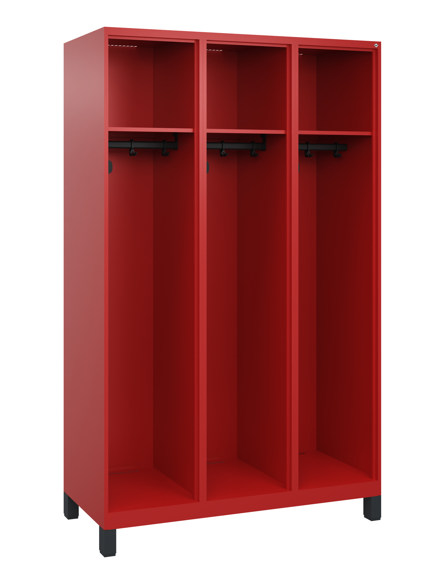 C+P Feuerwehrspind Expert, 4 Abteile, 1850x1200x50