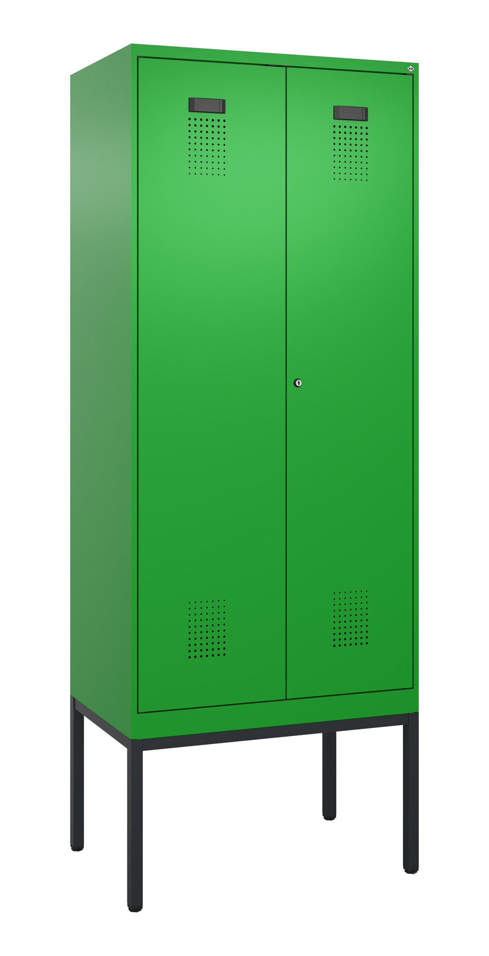 C+P PSA Doppel-Spind Evolo PLUS, Gestell, 2 Abteil