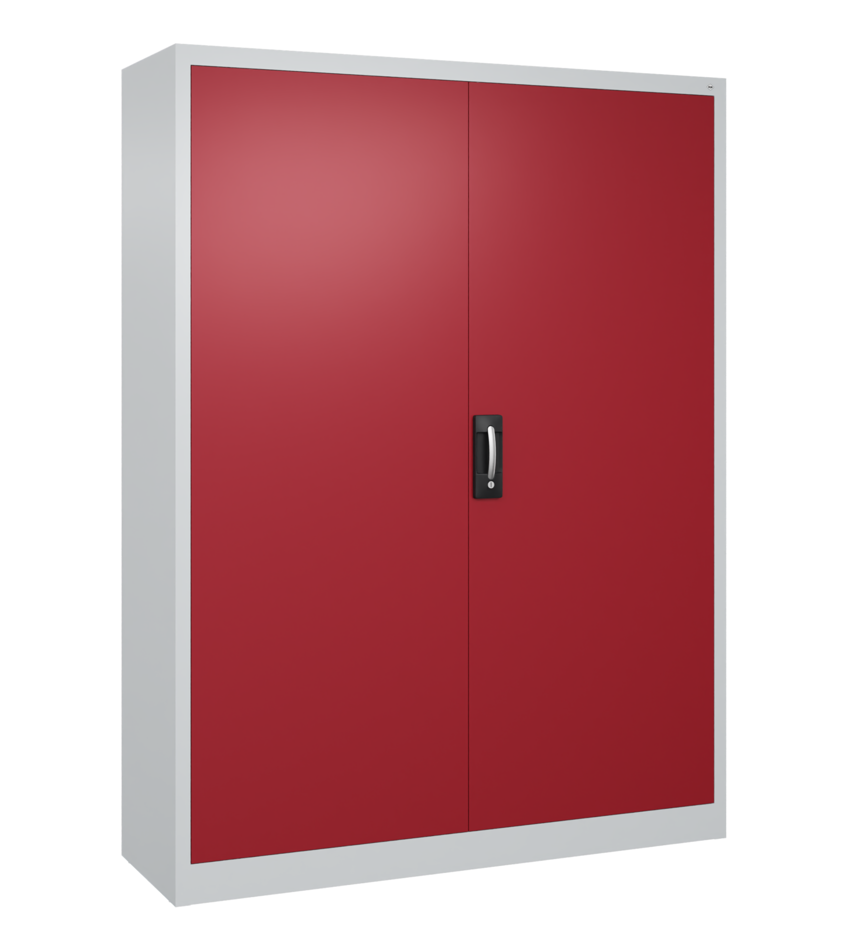 C+P Büroschrank, Acurado, 1950x1500x400mm, 7035/3003