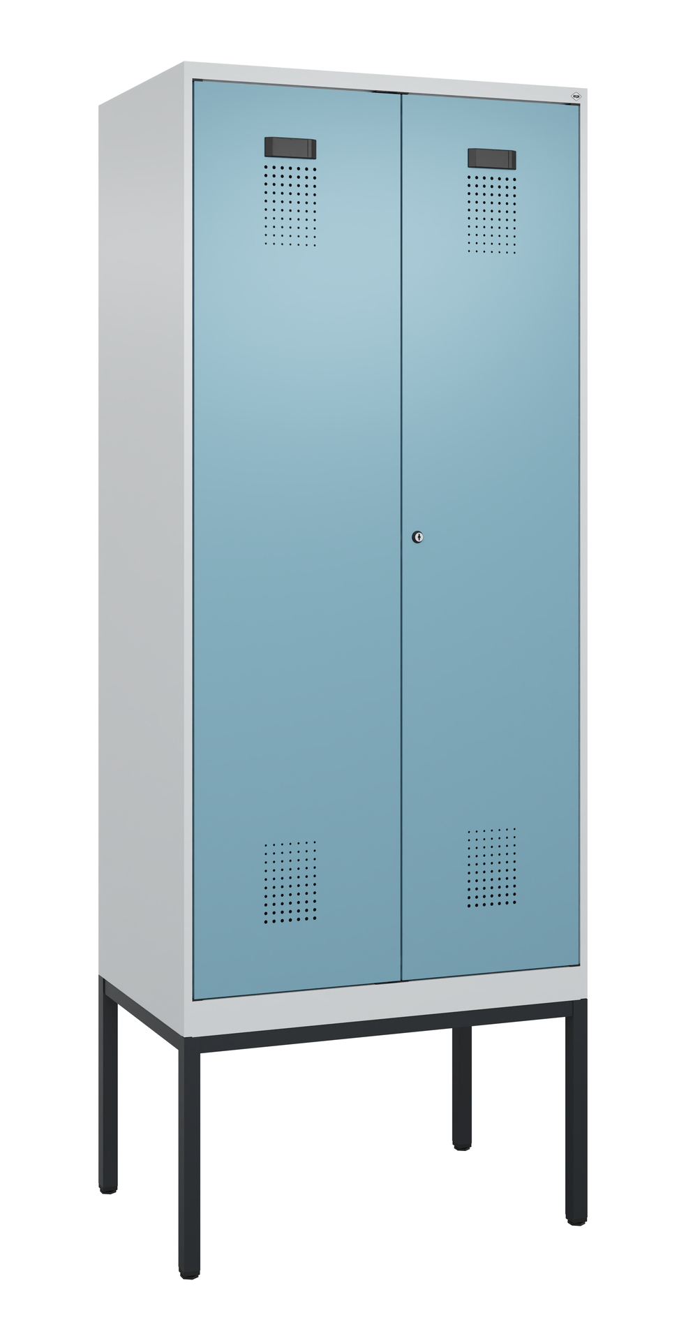 C+P PSA Doppel-Spind Evolo PLUS, Gestell, 2 Abteil