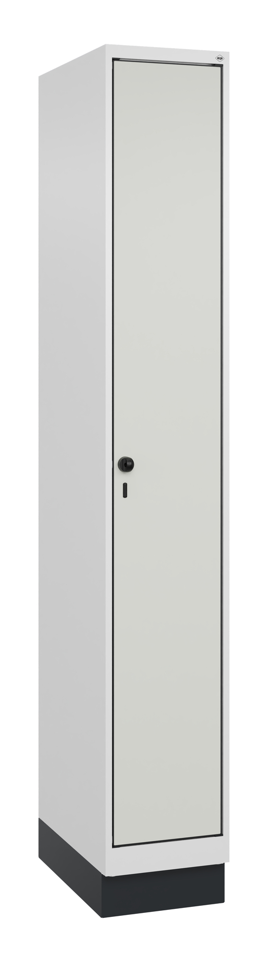 C+P Spind Evolo PLUS, Sockel, 1 Abteil, 1950x300x500mm