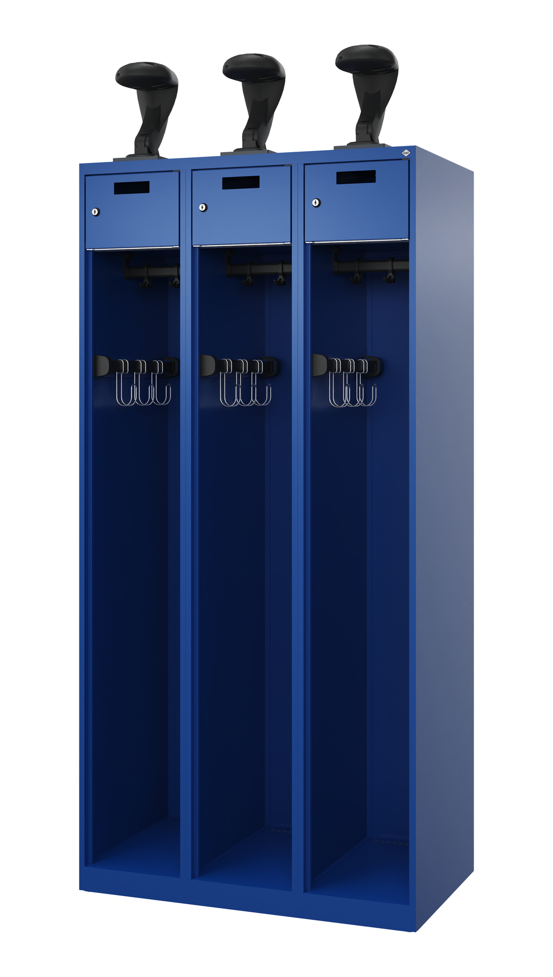 C+P Feuerwehrspind Praktus, 3 Abteile, 1850x900x50