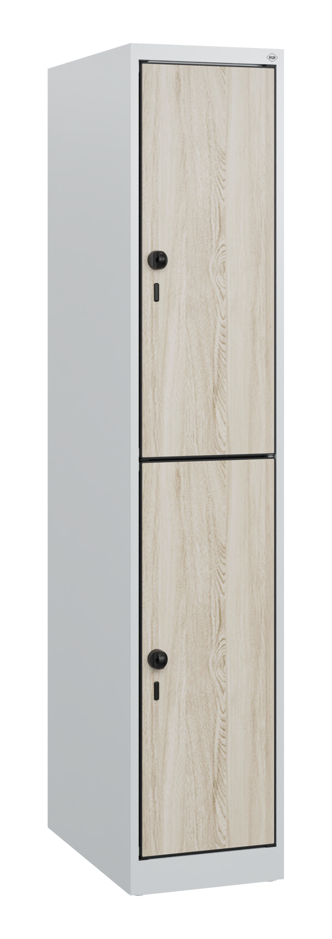 C+P Doppelst�ckiger Schulspind Evolo PLUS, 2 F�cher, 1530x300x500mm