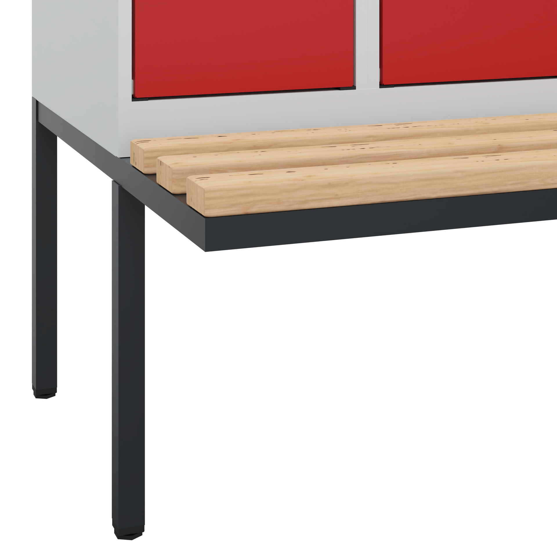 C+P PSA Doppel-Spind Evolo PLUS, Bank, 4 Abteile, 
