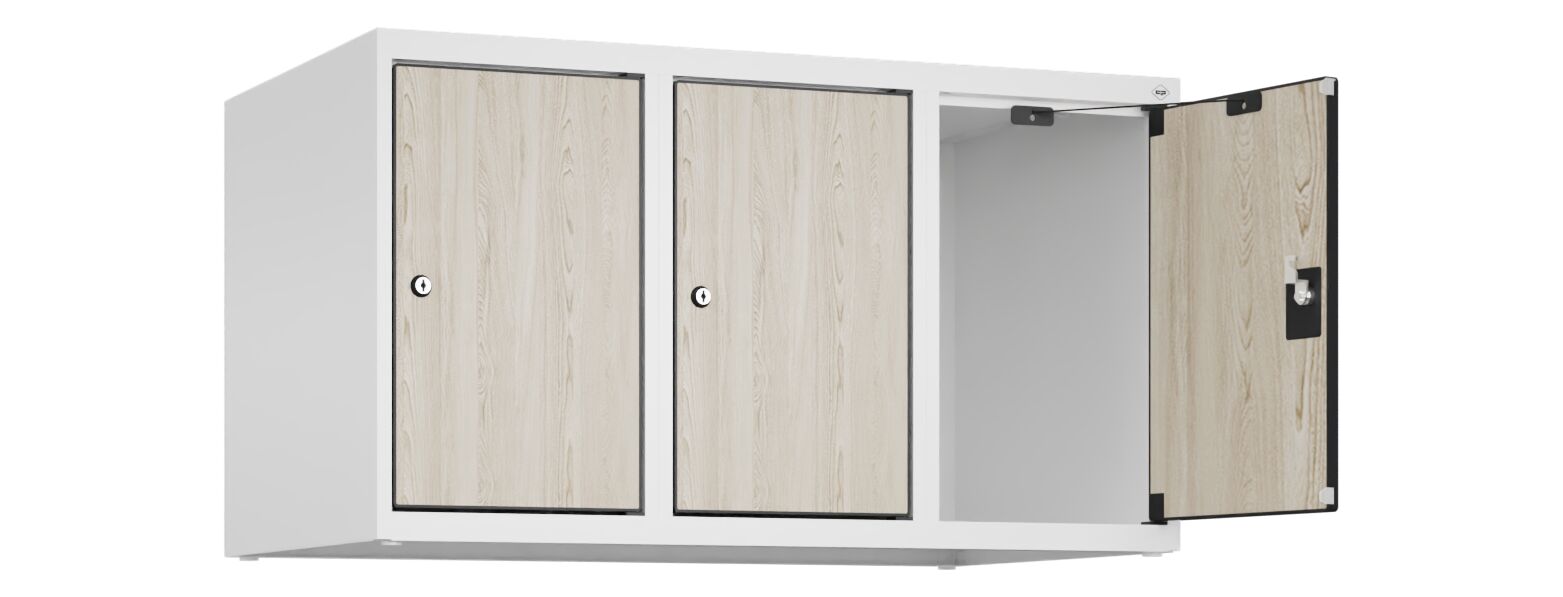 C+P Aufsatzschrank Evolo PLUS, 3 Abteile, 500x900x500mm