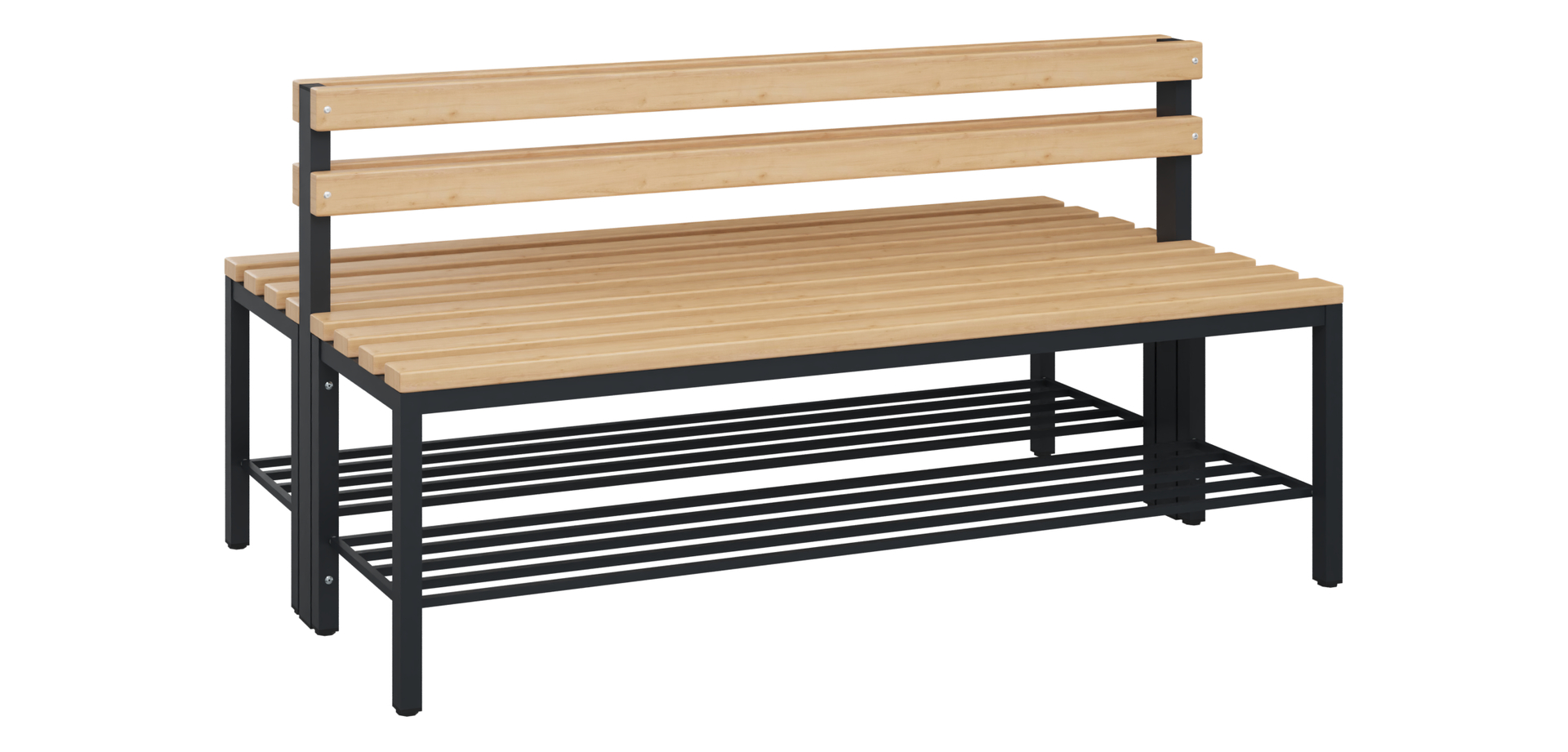 C+P Sitzbank Solid, 774x1500x770mm, 7021/Buche