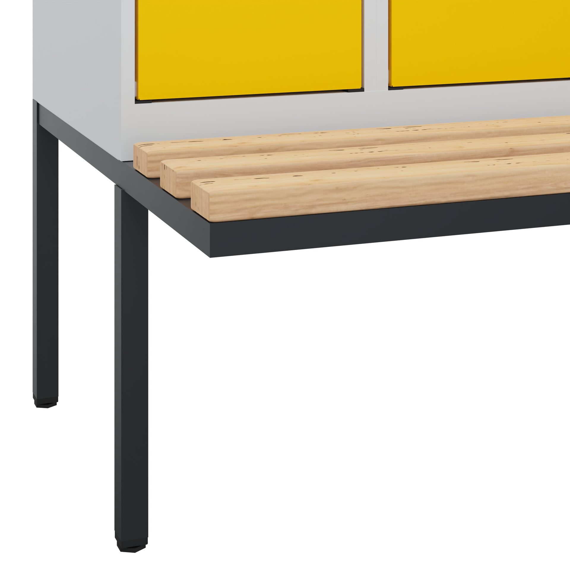 C+P PSA Doppel-Spind Evolo PLUS, Bank, 2 Abteile, 