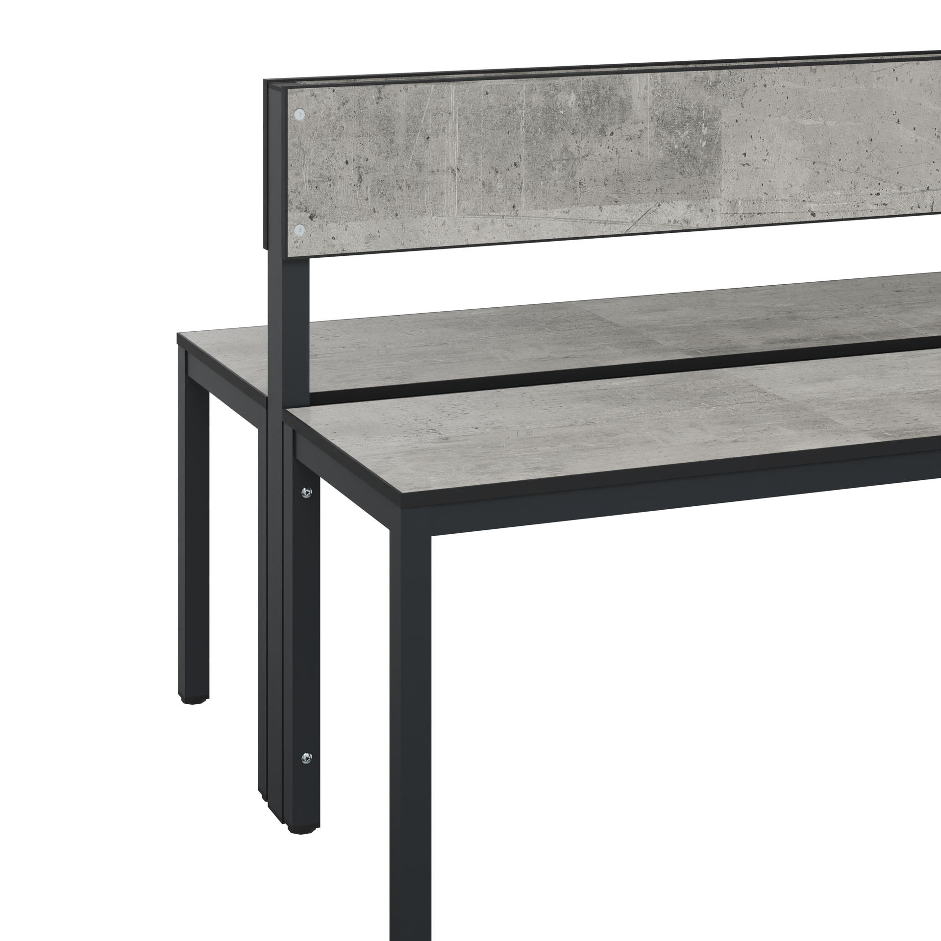 C+P Sitzbank Solid HPL, 774x1500x770mm, 7021/VK427