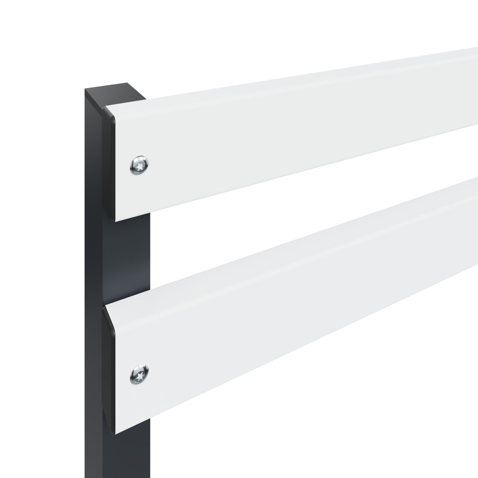 C+P Rückenlehne Solid, 774x2000x77mm, 7021/Weiß