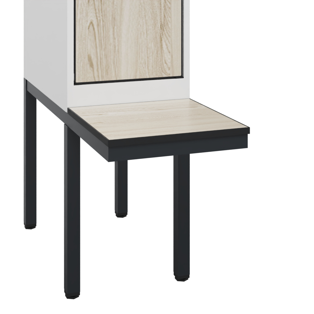 C+P Spind Evolo PLUS, Bank, 1 Abteil, 1950x300x815mm