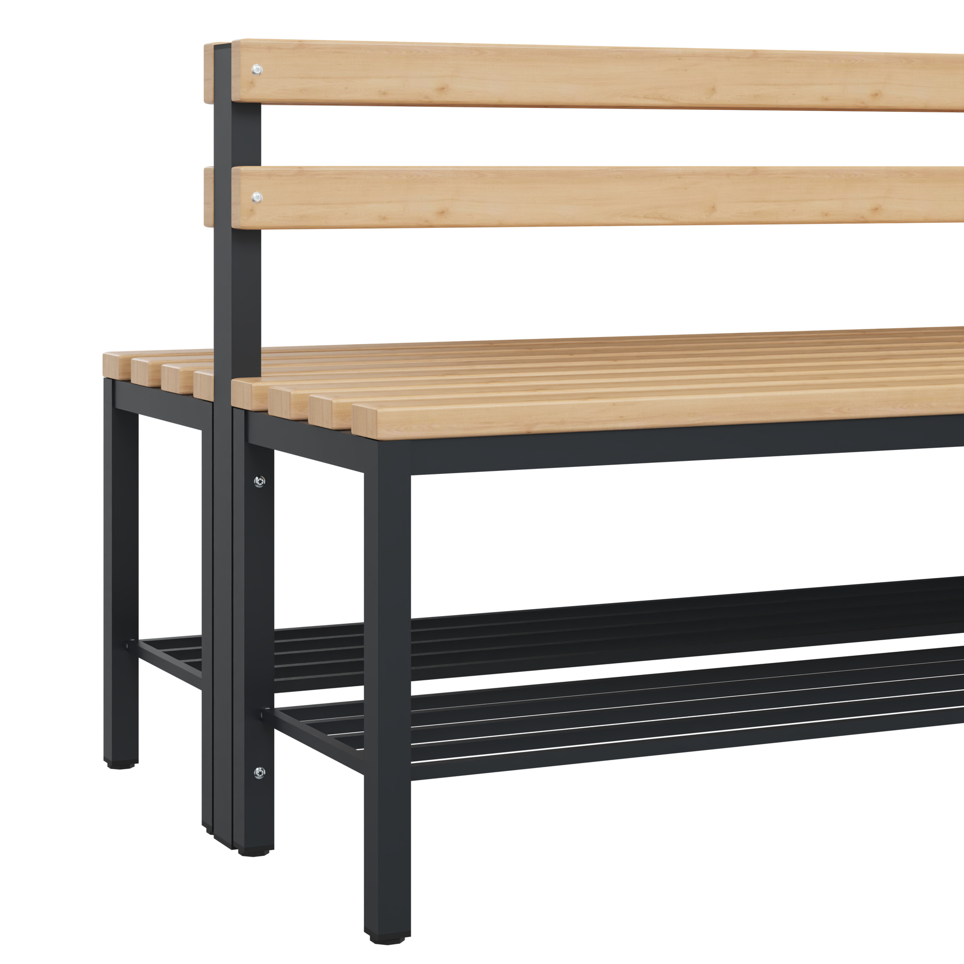 C+P Sitzbank Solid, 774x1500x770mm, 7021/Buche